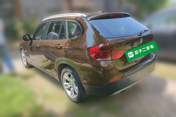 Used BMW X1 2012 sDrive18i Luxury Model Rear Left 45 Deg