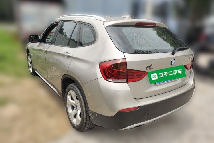 Used BMW X1 2012 sDrive18i Luxury Model Rear Left 45 Deg