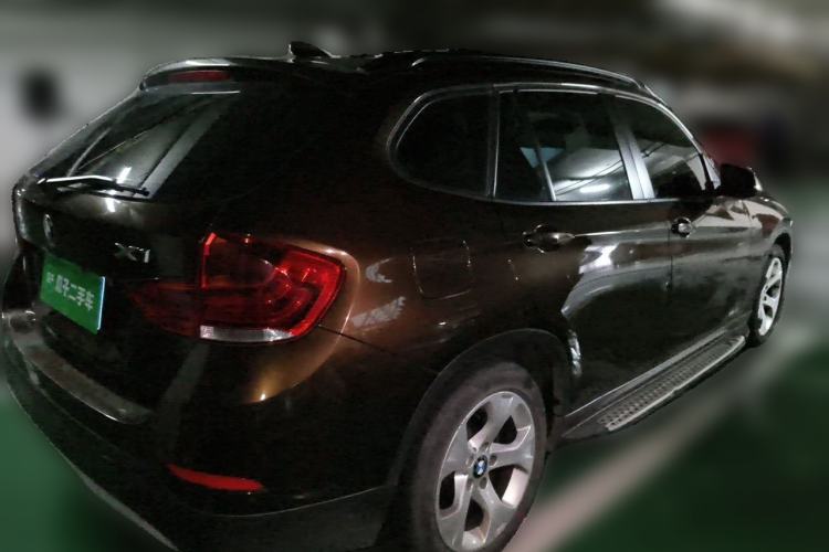 Used BMW X1 2012 sDrive18i Luxury Edition Rear Right 45 Deg