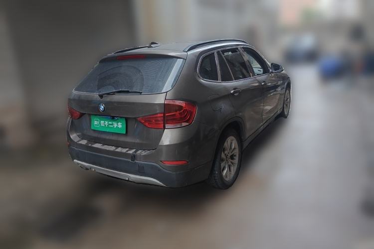 Used BMW X1 2012 sDrive18i Luxury Edition Rear Right 45 Deg
