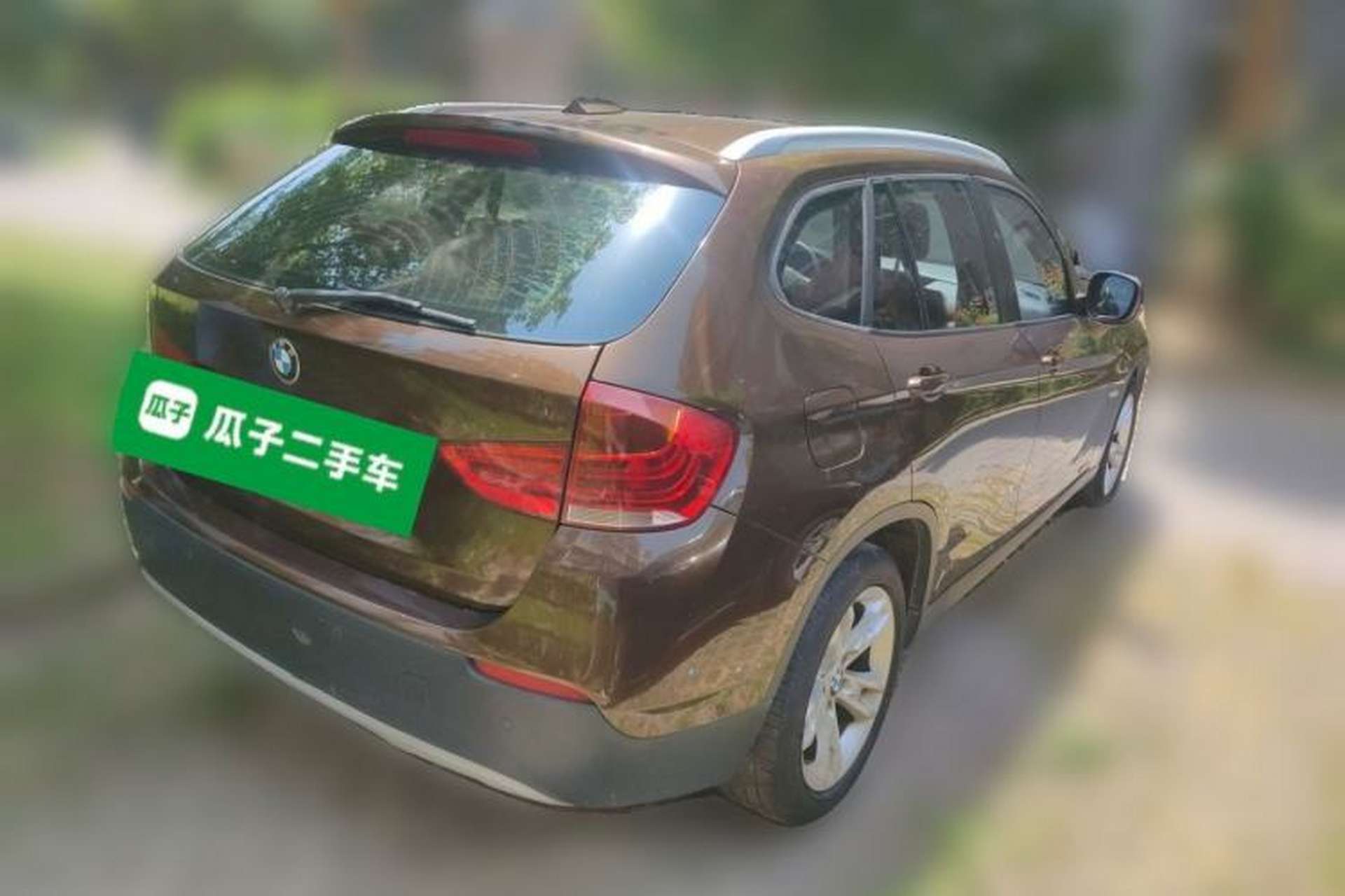 Used BMW X1 2012 sDrive18i Luxury Model Rear Right 45 Deg