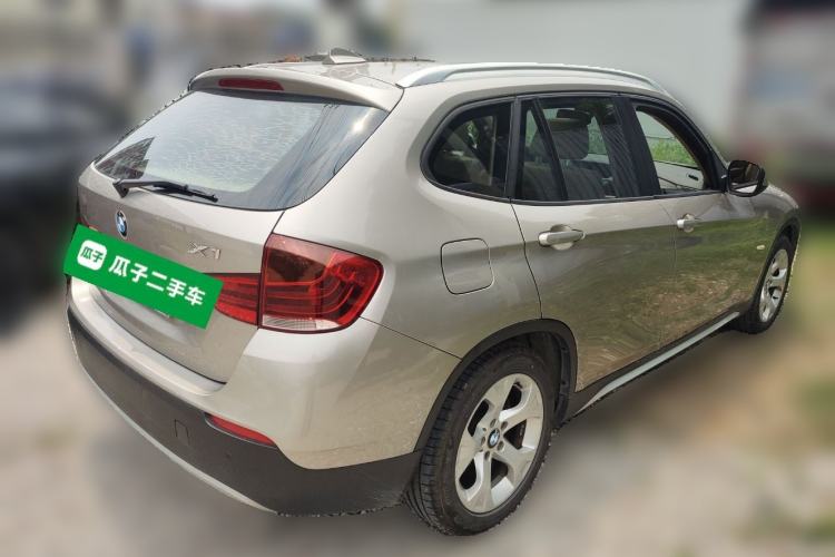 Used BMW X1 2012 sDrive18i Luxury Model Rear Right 45 Deg