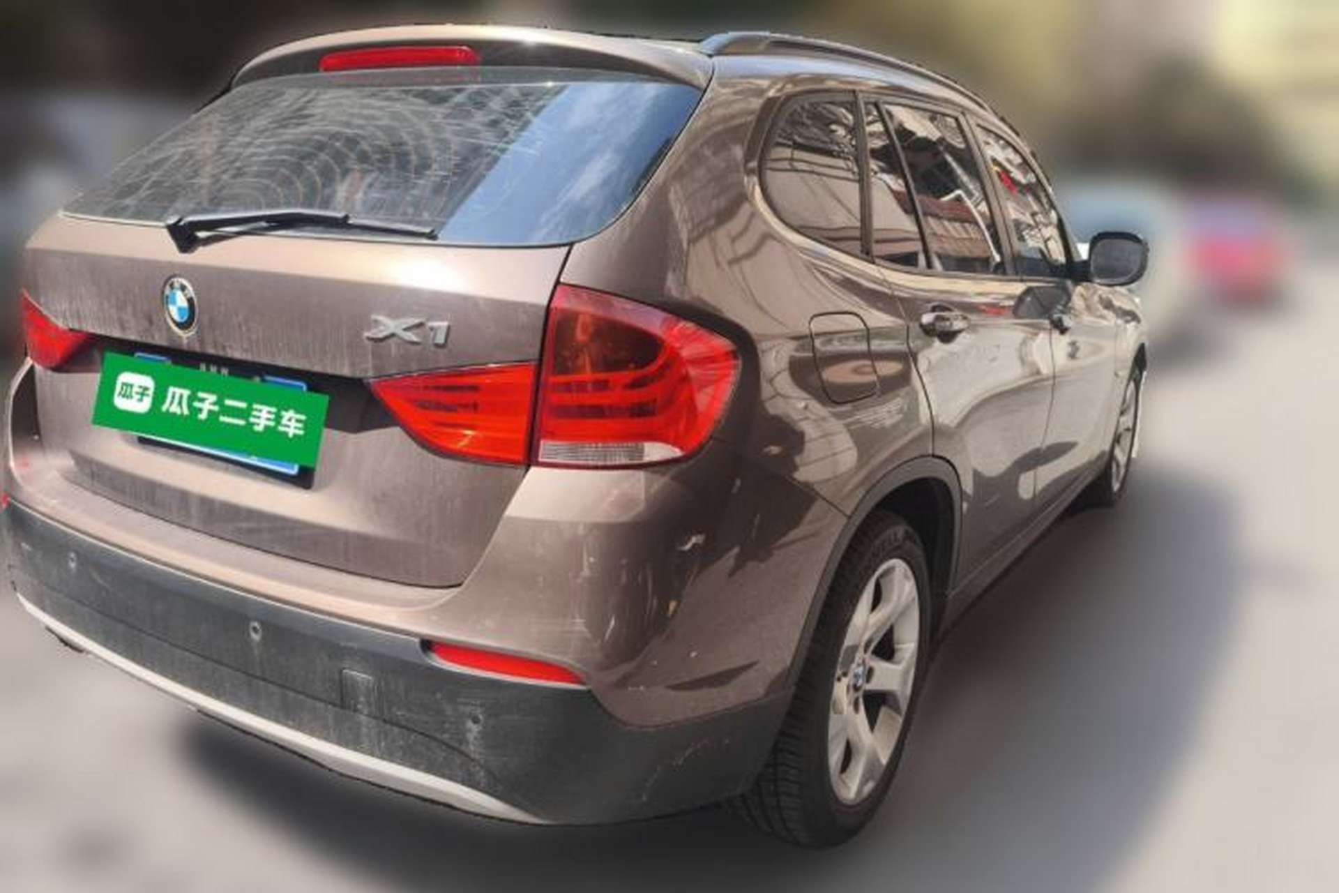 Used BMW X1 2012 sDrive18i Fashion Model Rear Right 45 Deg