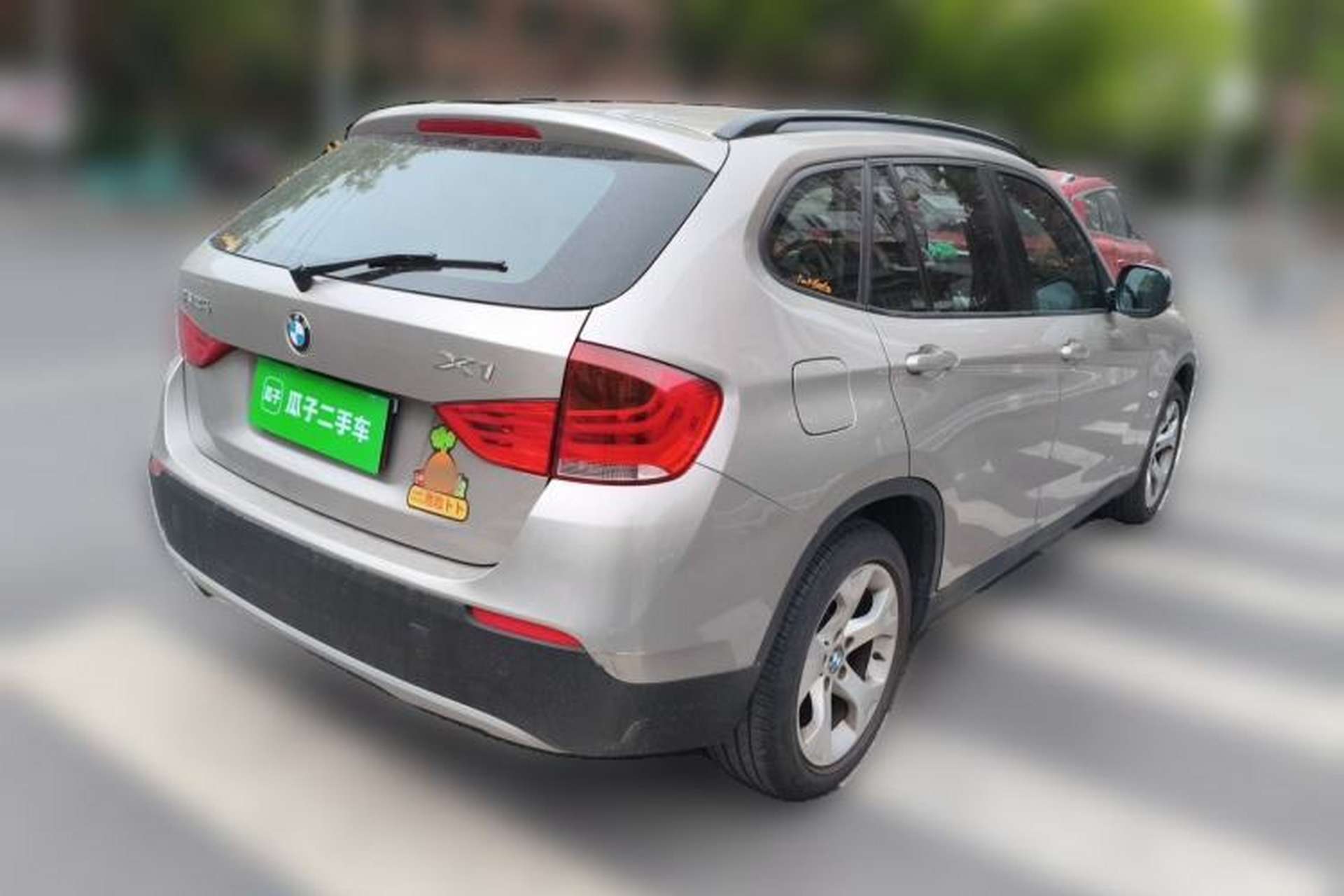 Used BMW X1 2012 sDrive18i Fashion Model Rear Right 45 Deg