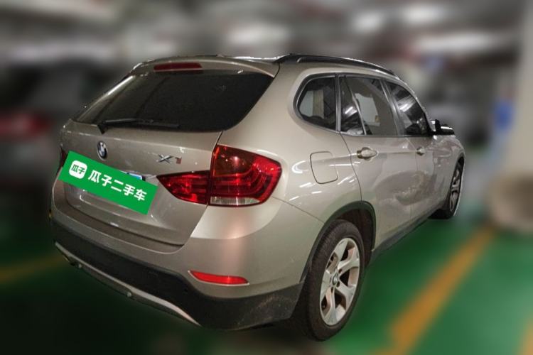 Used BMW X1 2012 sDrive18i Luxury Edition Rear Right 45 Deg