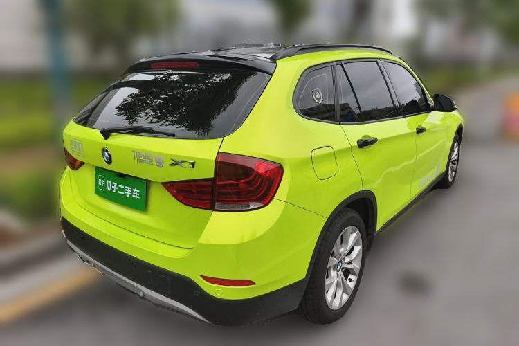 Used BMW X1 2012 sDrive18i Luxury Edition Rear Right 45 Deg