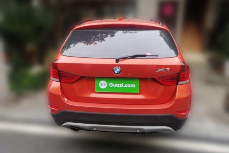 Used BMW X1 2012 sDrive18i Luxury Edition Rear
