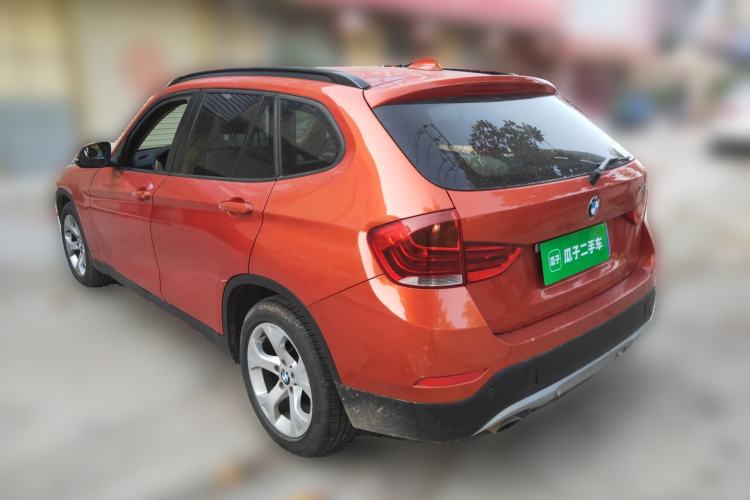 Used BMW X1 2012 sDrive18i Luxury Edition Rear Left 45 Deg