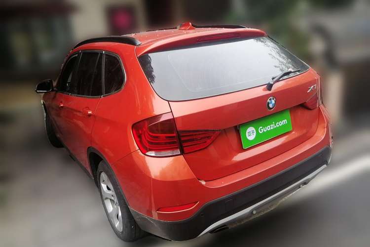 Used BMW X1 2012 sDrive18i Luxury Edition Rear Left 45 Deg