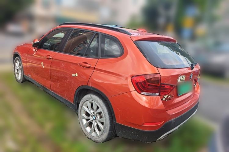 Used BMW X1 2012 sDrive18i Luxury Edition Rear Left 45 Deg