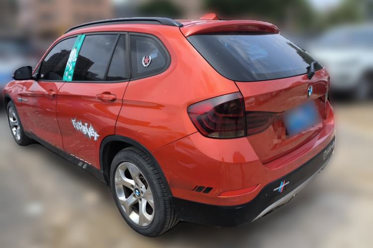 Used BMW X1 2012 sDrive18i Luxury Edition Rear Left 45 Deg