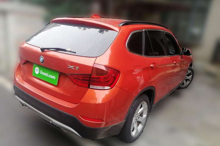 Used BMW X1 2012 sDrive18i Luxury Edition Rear Right 45 Deg