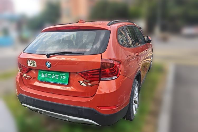 Used BMW X1 2012 sDrive18i Luxury Edition Rear Right 45 Deg