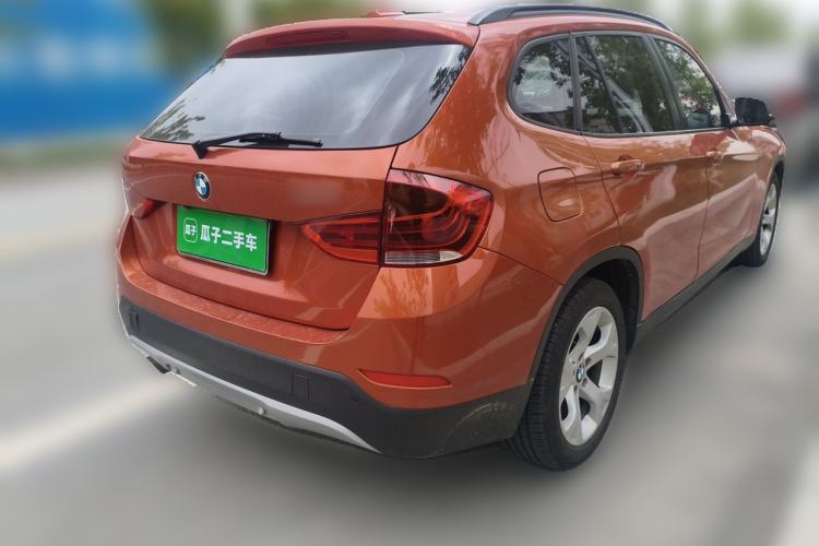 Used BMW X1 2012 sDrive18i Luxury Edition Rear Right 45 Deg