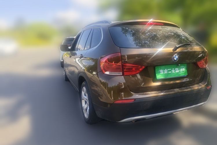 Used BMW X1 2012 sDrive18i Luxury Edition Rear Left 45 Deg
