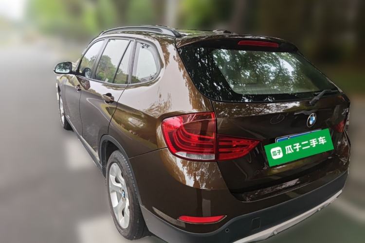 Used BMW X1 2012 sDrive18i Luxury Edition Rear Left 45 Deg