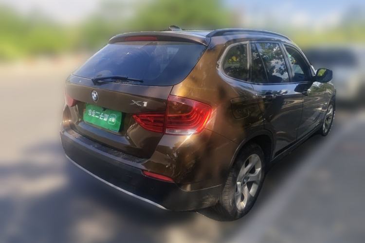Used BMW X1 2012 sDrive18i Luxury Edition Rear Right 45 Deg