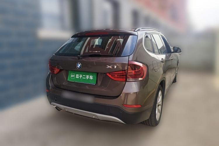 Used BMW X1 2012 sDrive18i Luxury Edition Rear Right 45 Deg