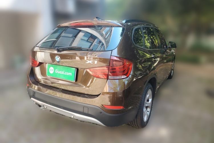 Used BMW X1 2012 sDrive18i Luxury Edition Rear Right 45 Deg