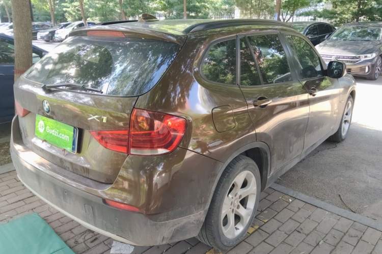 Used BMW X1 2012 sDrive18i Luxury Edition Rear Right 45 Deg