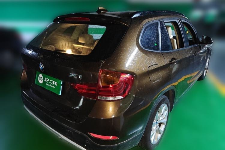 Used BMW X1 2012 sDrive18i Luxury Edition Rear Right 45 Deg