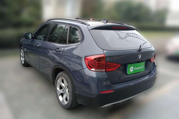 Used BMW X1 2012 sDrive18i Luxury Edition Rear Left 45 Deg
