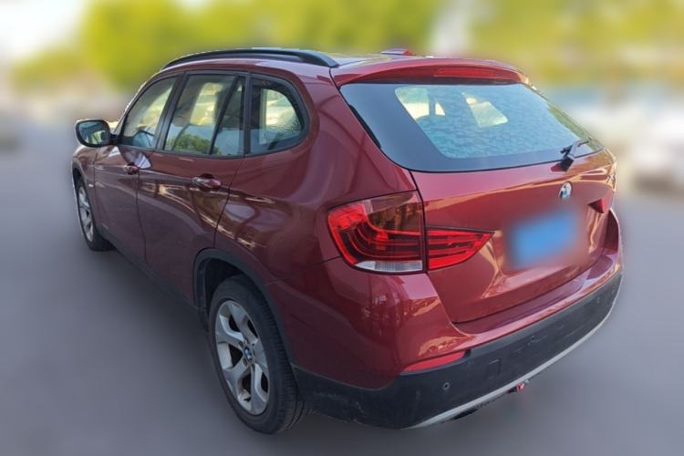 Used BMW X1 2012 sDrive18i Luxury Edition Rear Left 45 Deg