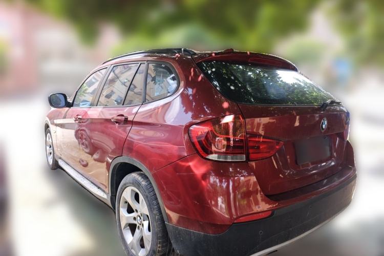 Used BMW X1 2012 sDrive18i Luxury Model Rear Left 45 Deg