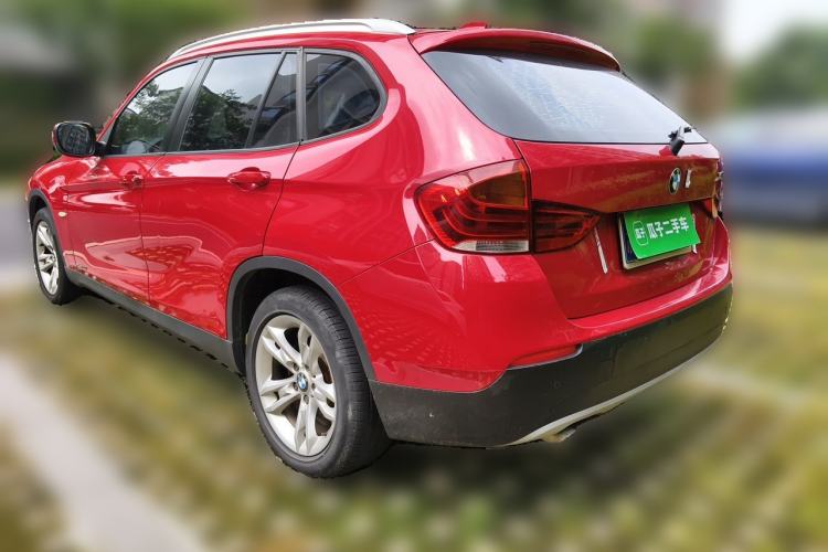 Used BMW X1 2012 xDrive20i Luxury Model Rear Left 45 Deg