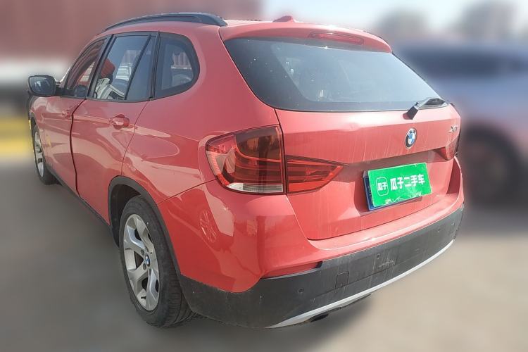 Used BMW X1 2012 sDrive18i Luxury Model Rear Left 45 Deg