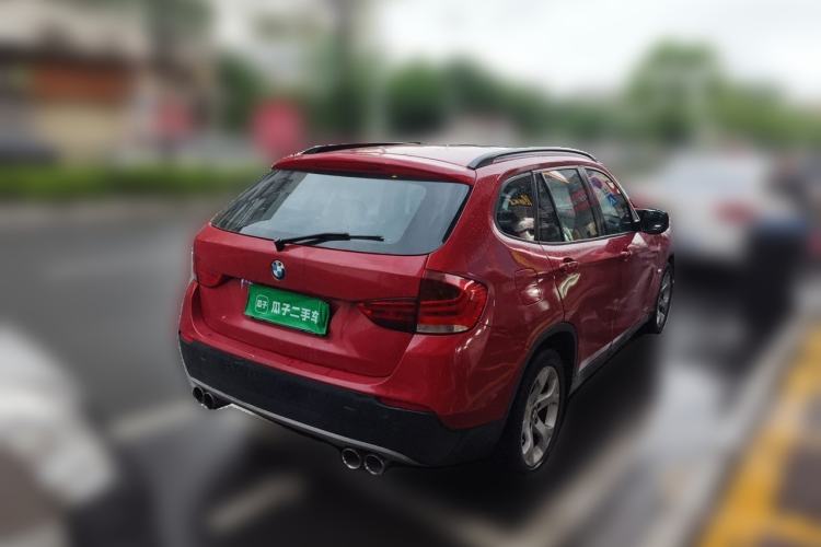 Used BMW X1 2012 sDrive18i Fashion Model Rear Right 45 Deg