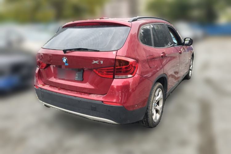 Used BMW X1 2012 sDrive18i Luxury Edition Rear Right 45 Deg