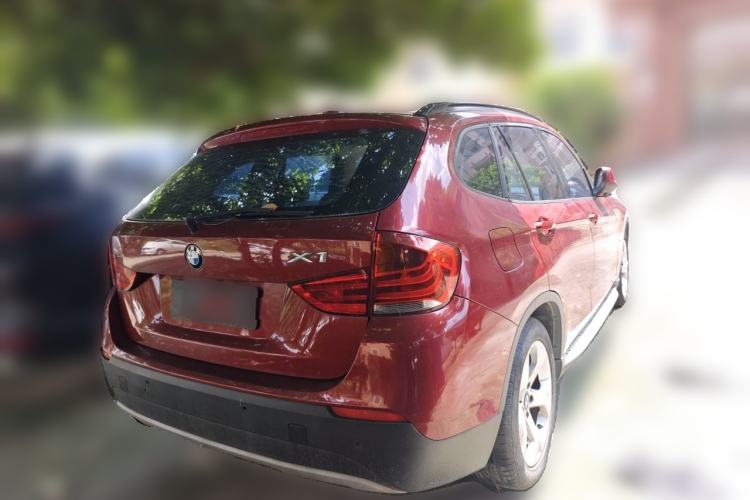 Used BMW X1 2012 sDrive18i Luxury Model Rear Right 45 Deg