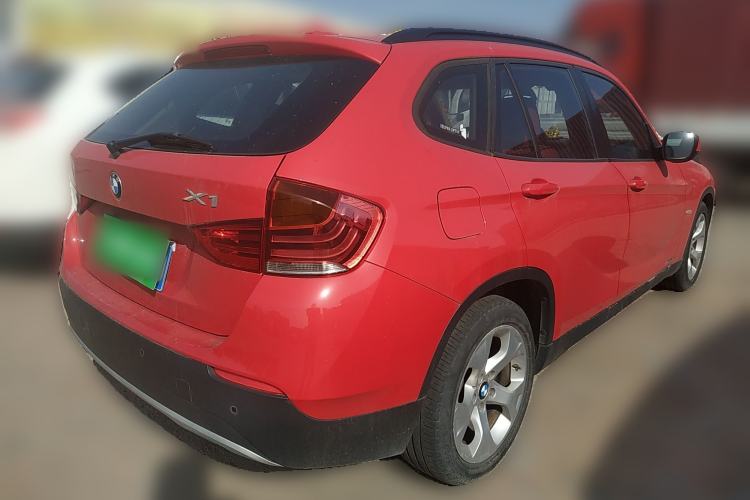 Used BMW X1 2012 sDrive18i Luxury Model Rear Right 45 Deg