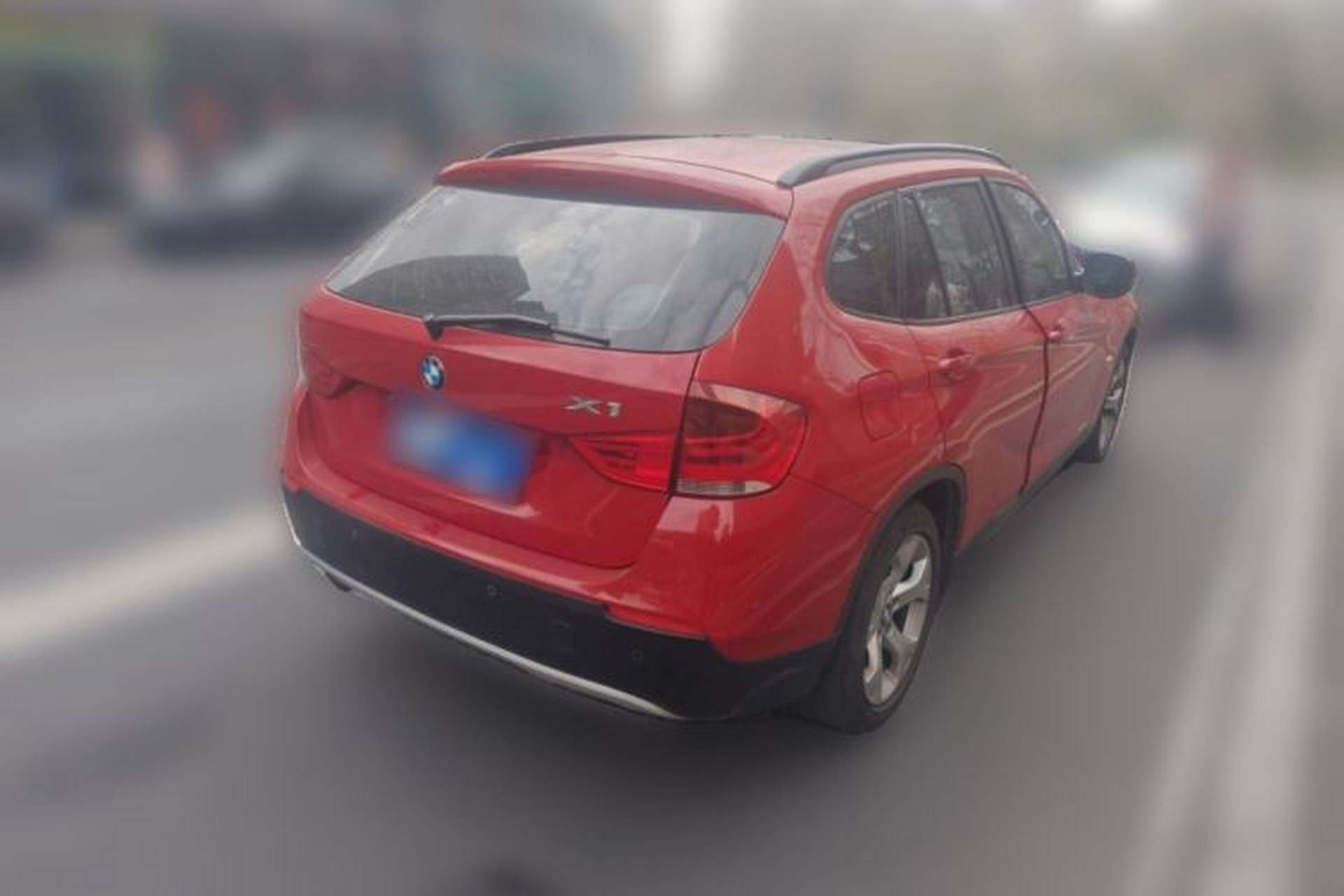 Used BMW X1 2012 sDrive18i Fashion Model Rear Right 45 Deg