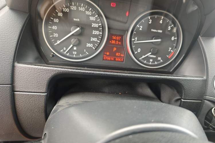 Used BMW X1 2012 xDrive28i Luxury Model Odometer Close Up