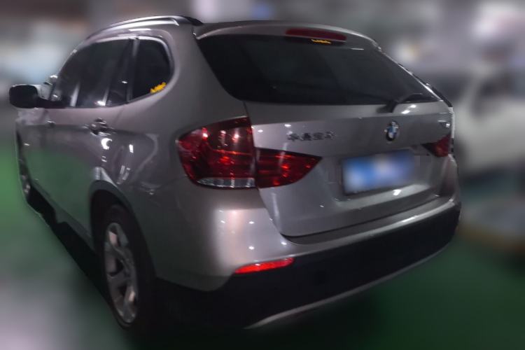 Used BMW X1 2012 sDrive18i Luxury Model Rear Left 45 Deg