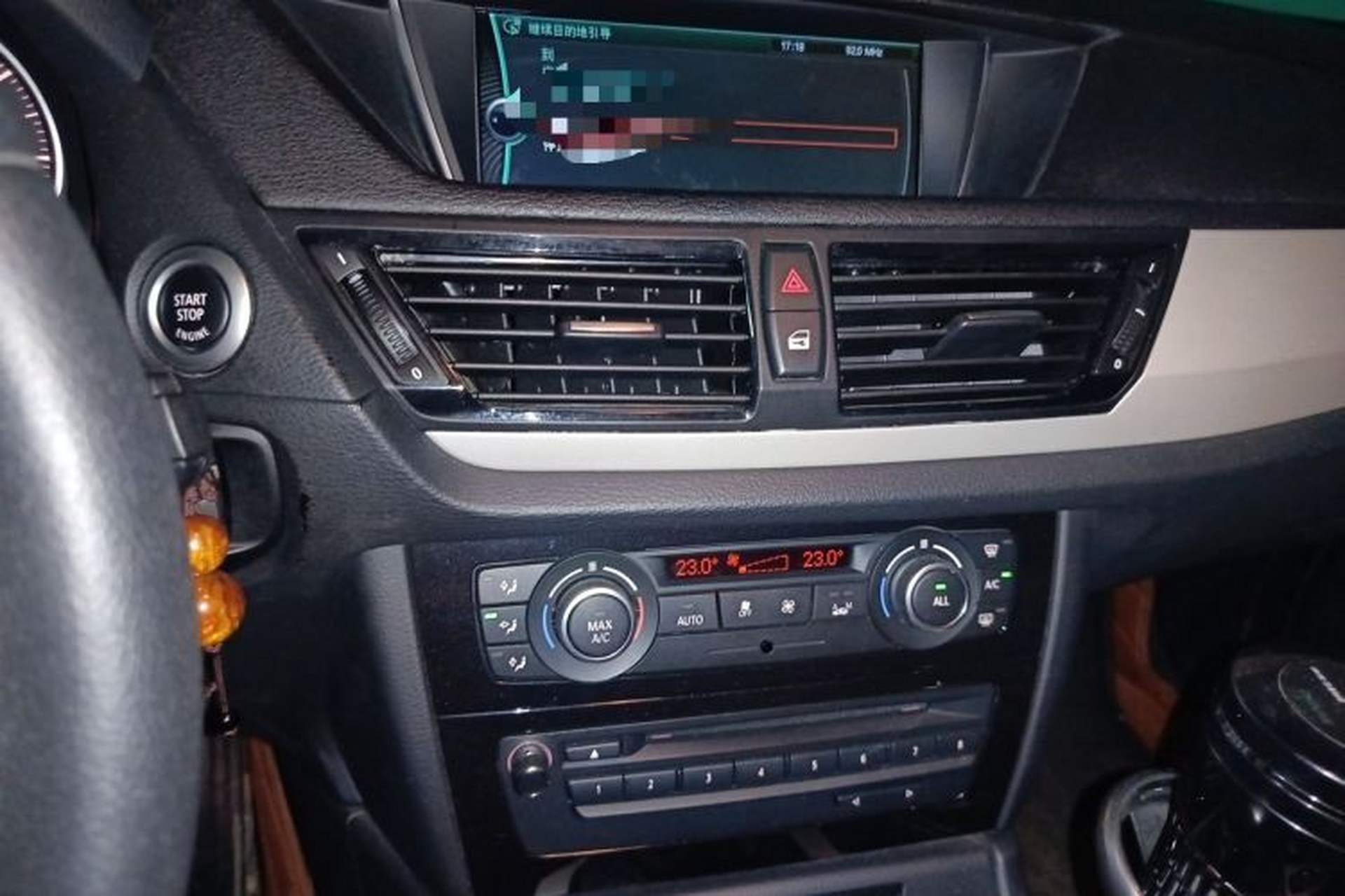 Used BMW X1 2012 sDrive18i Luxury Edition Audio And AC Panel