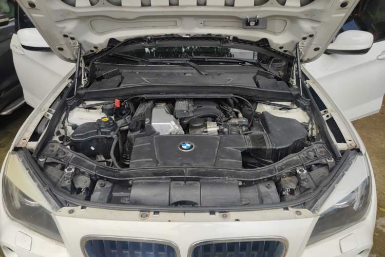 Used BMW X1 2012 sDrive18i Luxury Model Engine Bay