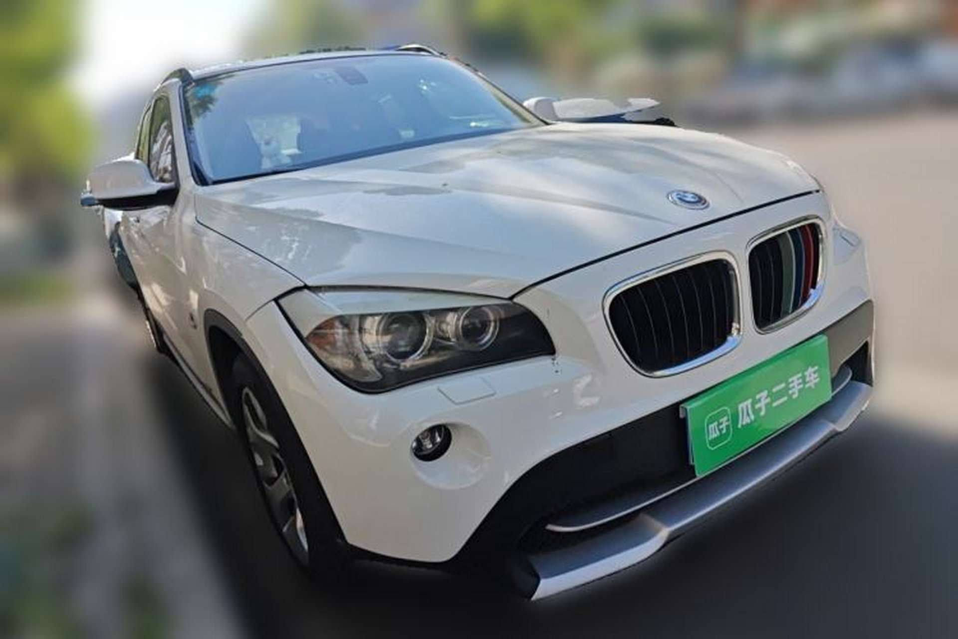 Used BMW X1 2012 sDrive18i Luxury Model Front Right 45 Deg