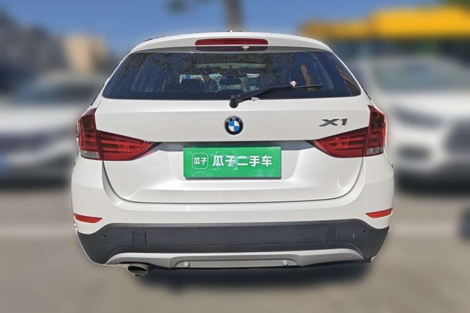 Used BMW X1 2012 sDrive18i Luxury Edition Rear