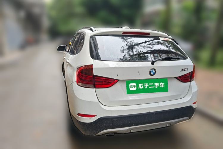 Used BMW X1 2012 sDrive18i Luxury Edition Rear Left 45 Deg