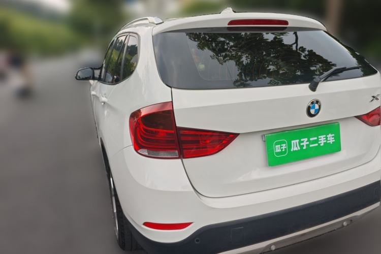 Used BMW X1 2012 sDrive18i Luxury Edition Rear Left 45 Deg