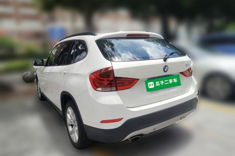 Used BMW X1 2012 sDrive18i Luxury Edition Rear Left 45 Deg