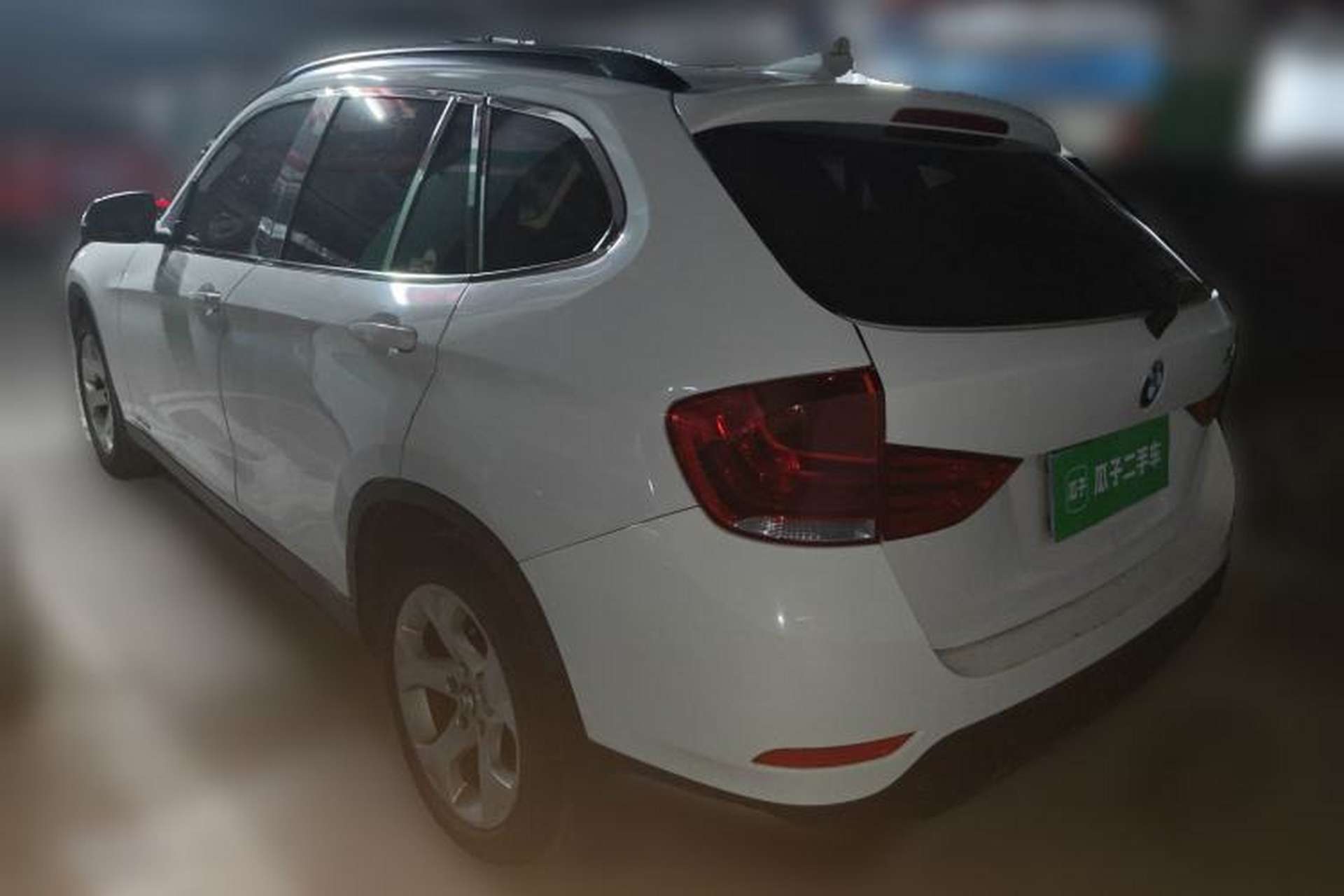 Used BMW X1 2012 sDrive18i Luxury Edition Rear Left 45 Deg