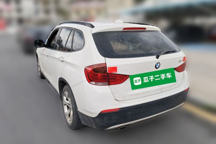 Used BMW X1 2012 sDrive18i Luxury Model Rear Left 45 Deg