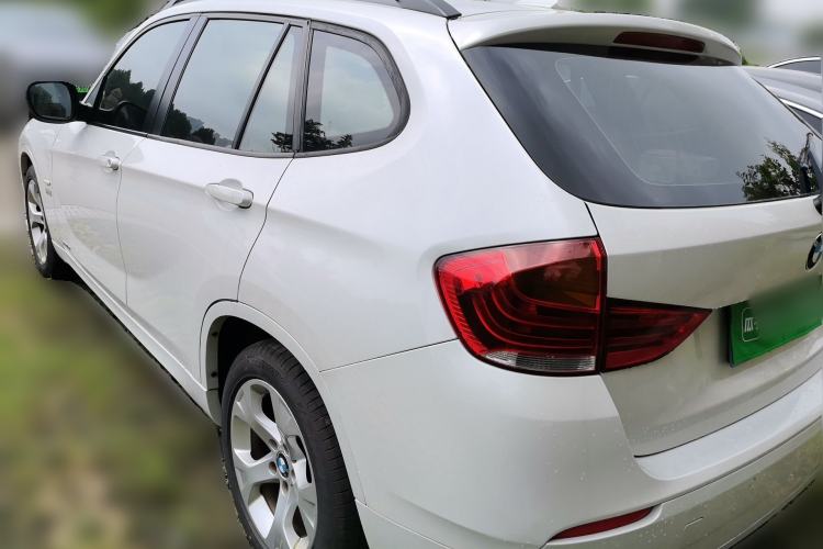 Used BMW X1 2012 sDrive18i Luxury Edition Rear Left 45 Deg