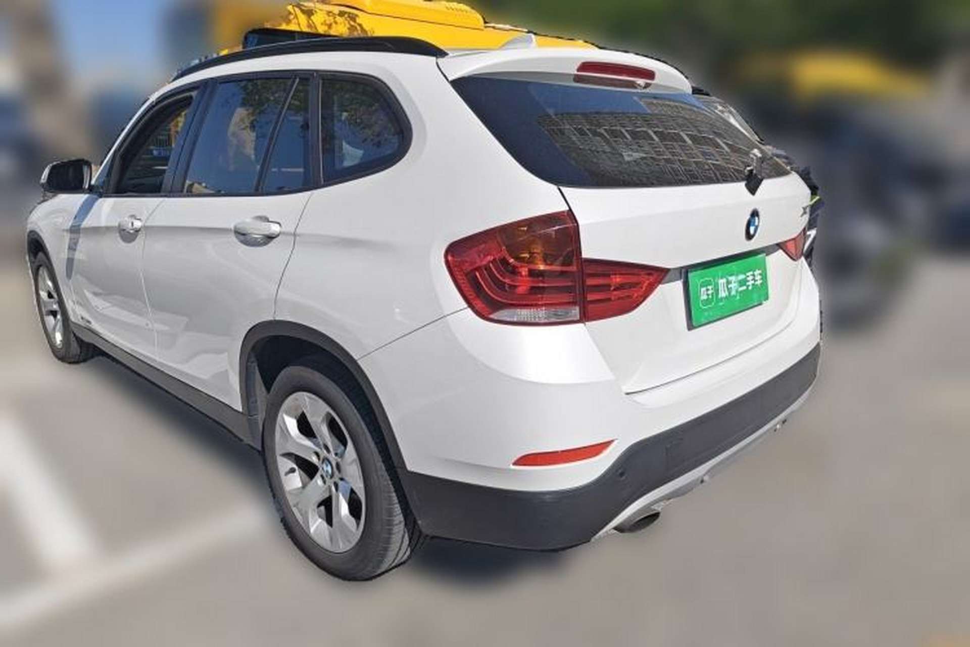 Used BMW X1 2012 sDrive18i Luxury Edition Rear Left 45 Deg