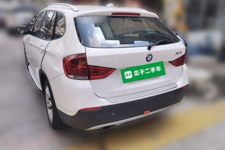 Used BMW X1 2012 sDrive18i Luxury Edition Rear Left 45 Deg