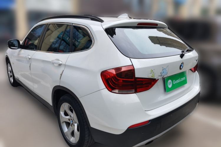 Used BMW X1 2012 sDrive18i Luxury Model Rear Left 45 Deg